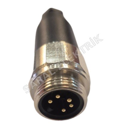 7/8 Kablo Tipi 5 pin Seyyar Erkek Konnektör