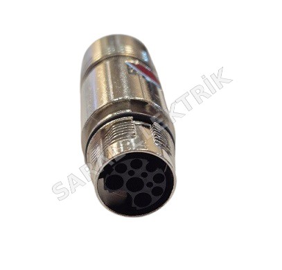 MAT0179646 M17 9 Pin Dişi Konnektör