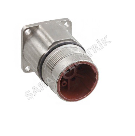 MB1LLN0800-KIT M23 8 PİN ERKEK PANEL DÜZ (25,7x25,7) FLANŞLI SOKET